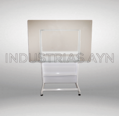 Mesa de Dibujo Técnico con Tablero de Vidrio Arenado