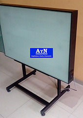 Mesa o Tablero de dibujo con luz plegable